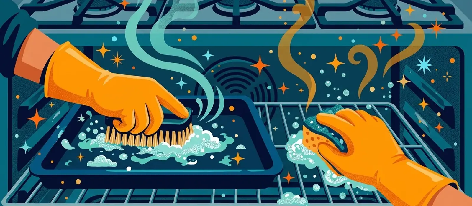 Illustration for the guide: Deep cleaning checklist