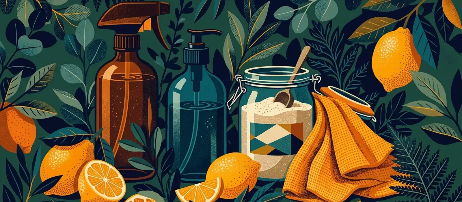 Illustration for the guide: How to find a truly green cleaning service